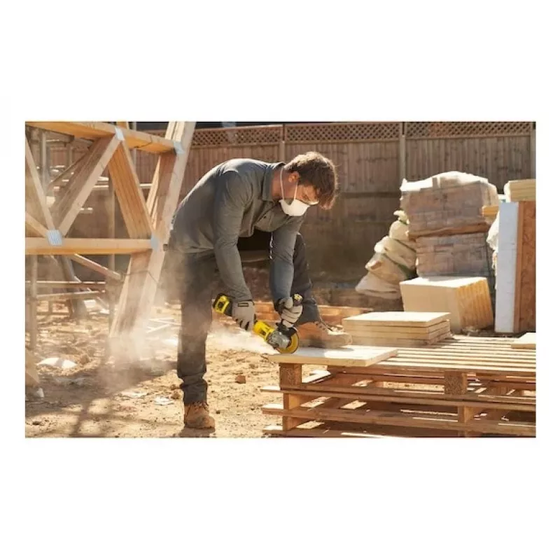Stanley SFMCG710M1T-QW kampinis šlifuoklis 12,5 cm 8500 aps./min 800 W 1,84 kg
