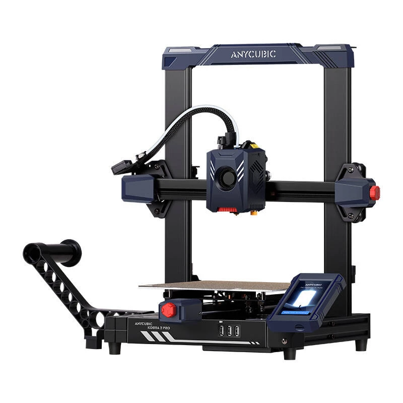 3D spausdintuvas AnyCubic Kobra 2 Pro K2RC0BK-Y-O su dviem Z ašimis ir automatiniu lygiavimu