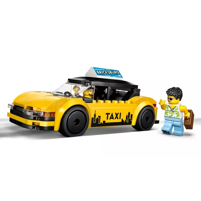 LEGO CITY 60487 Geltonas taksi