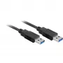 Wentronic Goobay USB 3.0 SuperSpeed laidas, juodas, 3 m - USB 3.0 kištukas (A tipas) > USB 3.0 kištukas (A tipas) (93929)