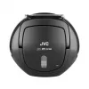 Nešiojamas CD grotuvas JVC RD‑E221B – juodas, CD/MP3, kasečių dekas, USB atkūrimas, FM radijas, AUX, baterija/tinklo maitinimas