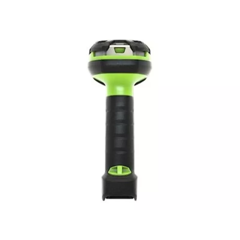 Zebra LI3608-ER20003VZWW tvirtas rankinis 1D brūkšninių kodų skeneris, laidinis, USB/RS-232/KBW, IP67, vibracijos variklis, pramoninė žalia