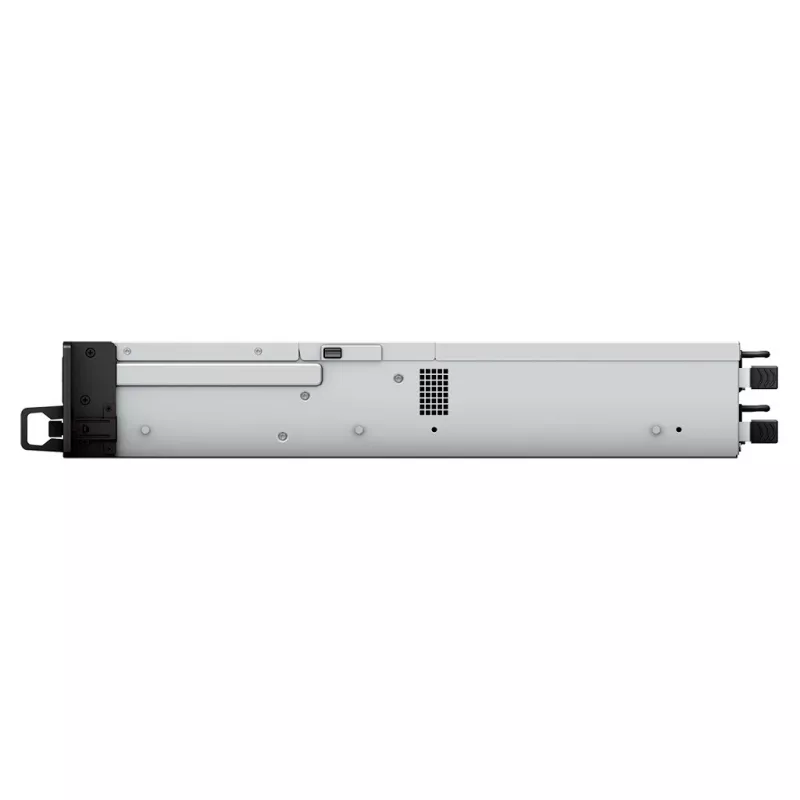 Synology RackStation RS2423+ NAS/saugyklos serveris stelaže (2U) Ryzen Embedded V1780B 8 GB DDR4 0 TB DiskStation Manager juoda, pilka
