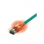 saCon S/FTP kabelis Cat.6A, 2m, turkio spalvos (21.15.2352)