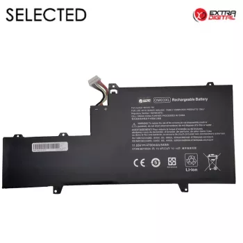 Nešiojamojo kompiuterio baterija Extra Digital NB461653, HP OM03XL, 4700 mAh, 54 Wh, 11,55 V
