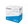 Tinklo kabelis LANBERG Cat6 U/UTP LCU6-11CU-0305-S, 305 m, 23 AWG, pilkas, HDPE apvalkalas