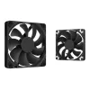 Noctua NF-A9x14 HS-PWM CH.BK.S 92 mm plokščias kompiuterio korpuso ventiliatorius su PWM, 12 V, 600–2500 RPM, 57,5 m³/h, 14 mm storis