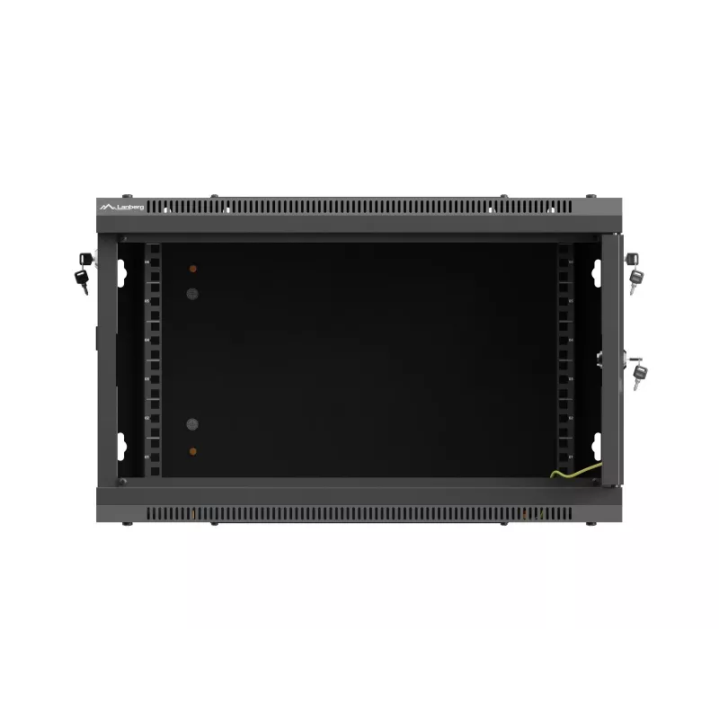 Sieninis 19 inch stovo korpusas 6U 600x600 juodas Lanberg WF01