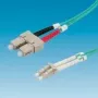 VALUE LWL-Cable 50/125µm OM3, LC/SC, turkiozinis 3m (21.99.8713)