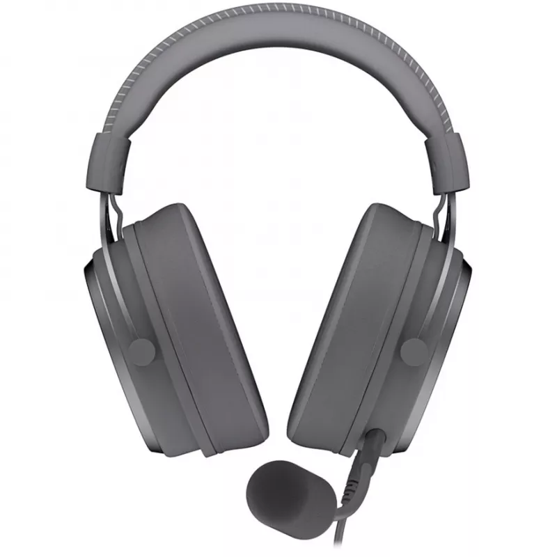 Ausinės ENDORFY VIRO Plus USB Alt Gray, žaidimų, tamsiai pilkos, USB-A, 3,5 mm lizdas, 7.1 virtualus garsas