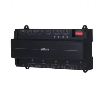 Durų valdiklis DAHUA ASC2202B-D — 2 durų, 12 V, 1,4 A, RS-485, 210×50×106 mm
