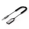 Bluetooth garso imtuvas UGREEN CM309 Bluetooth 5.0 USB su 3,5 mm AUX lizdu, juodas, 20–20000 Hz