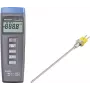 VOLTCRAFT K101 + TP 200 temperatūros matavimo prietaisas -200 iki +1370 °C K tipo zondas
