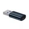 Adapteris Baseus Ingenuity USB-A į USB-C OTG (mėlynas)