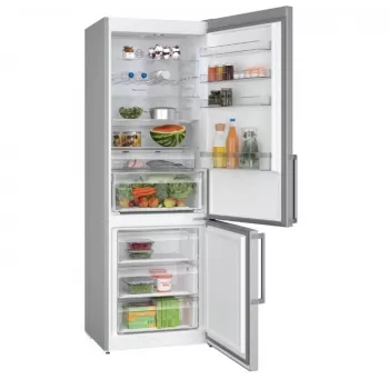 Šaldytuvas su šaldikliu Bosch Series 4 KGN497ICT 440 l C Nerūdijantis plienas