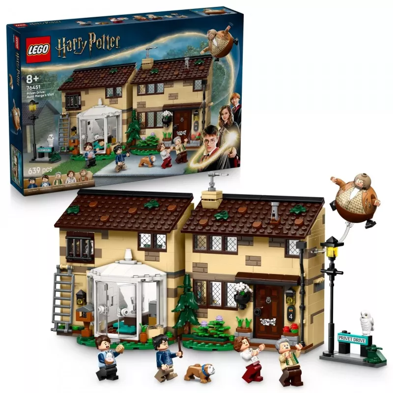 LEGO HARRY POTTER 76451 Privet Drive: Tetės Marjės apsilankymas