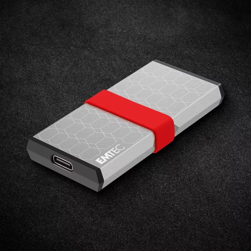 Emtec X205 Mini 1 TB USB-C USB 3.2 Gen 2x2 sidabrinis