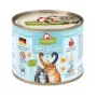 Šlapias kačių ėdalas Fox4Pets DeliCATessen Lašiša ir Kalakutiena 200 g – be grūdų, be glitimo, suaugusioms katėms, visavertis pašaras