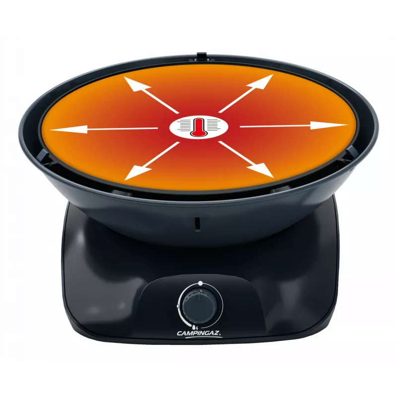 Campingaz stalinė kepsninė 2200 W butaninė pilka modelis 2000038778