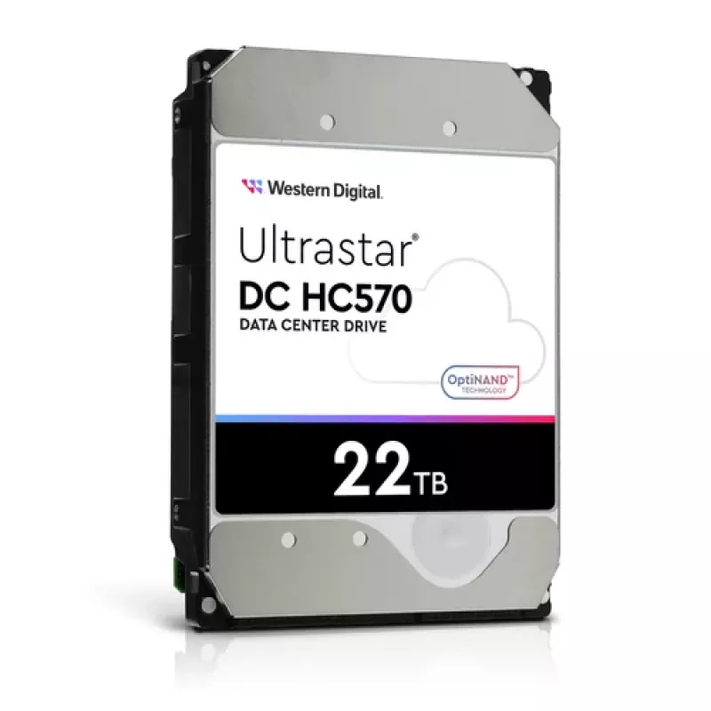 3,5 colio SAS kietasis diskas Western Digital Ultrastar DH HC570 22 TB, 12 Gbit/s, 7200 RPM, 512 MB talpykla