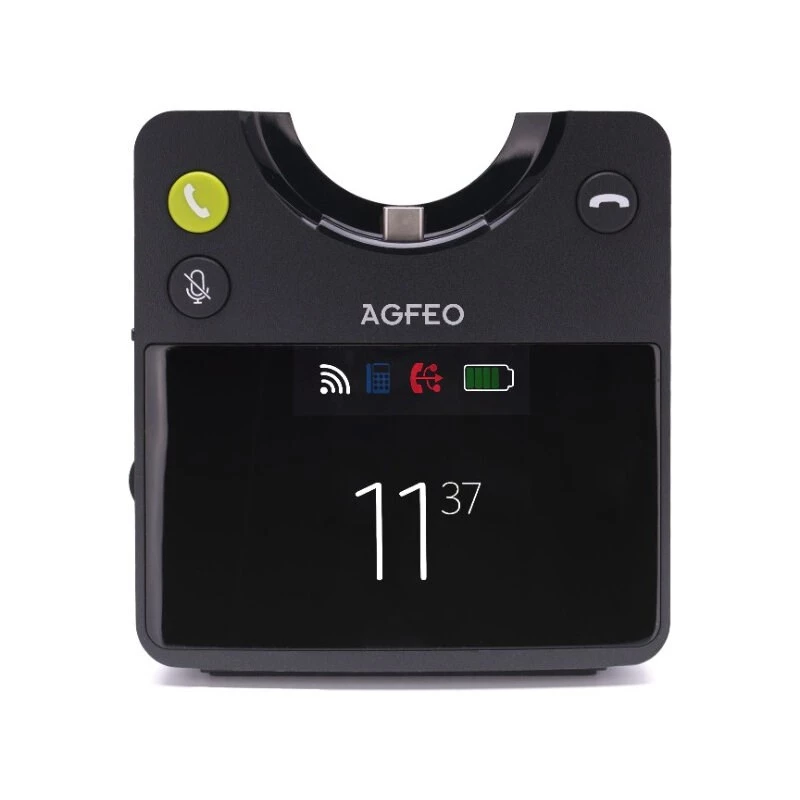 Bazinė stotelė AGFEO Infinity Basis-Station plastikinė juoda 276g