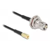 Delock antenos laidas TNC lizdas į SMB kištuką RG-174 20 cm (90724)