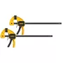 DeWalt DWHT0-83158 spaustuvai, 2 vnt., metaliniai dirbtuvių spaustuvai