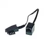 Telefono laidas Helos 014149 0,2 m juodas
