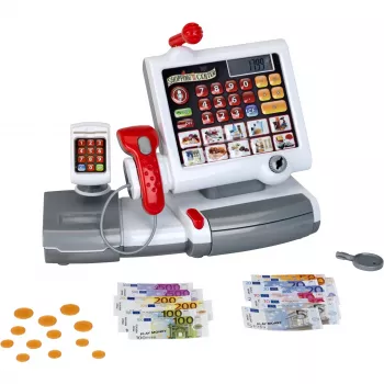 Klein Toys Caisse Enregistreuse Tactile (9356) – Kasos aparatas su skeneriu