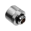 Alphacool Eiszapfen jungtis tiesi G1/4 colio AG į 16/10mm – chromuotas sidabras