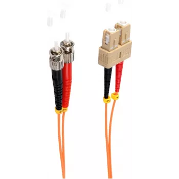 shiverpeaks BS77920 Skaidulinis optinis kabelis 10 m SC ST OM2 Oranžinis (BS77920)