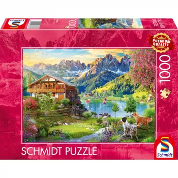 Dėlionė Schmidt Spiele 58886 — 1000 dalių, peizažas, nuo 12 metų