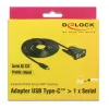 Lygiagretusis kabelis DeLOCK 62964 Juodas 1.8 m