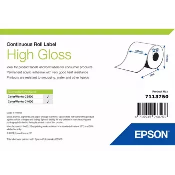 Epson 7113750 lipnioji etiketė High Gloss, 102 mm x 33 m