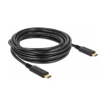 USB laidas DeLOCK 85206 USB 2.0 4 m USB-C juodas