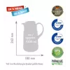 ROTPUNKT Termosas, 1,0 l, ristretto (juoda)