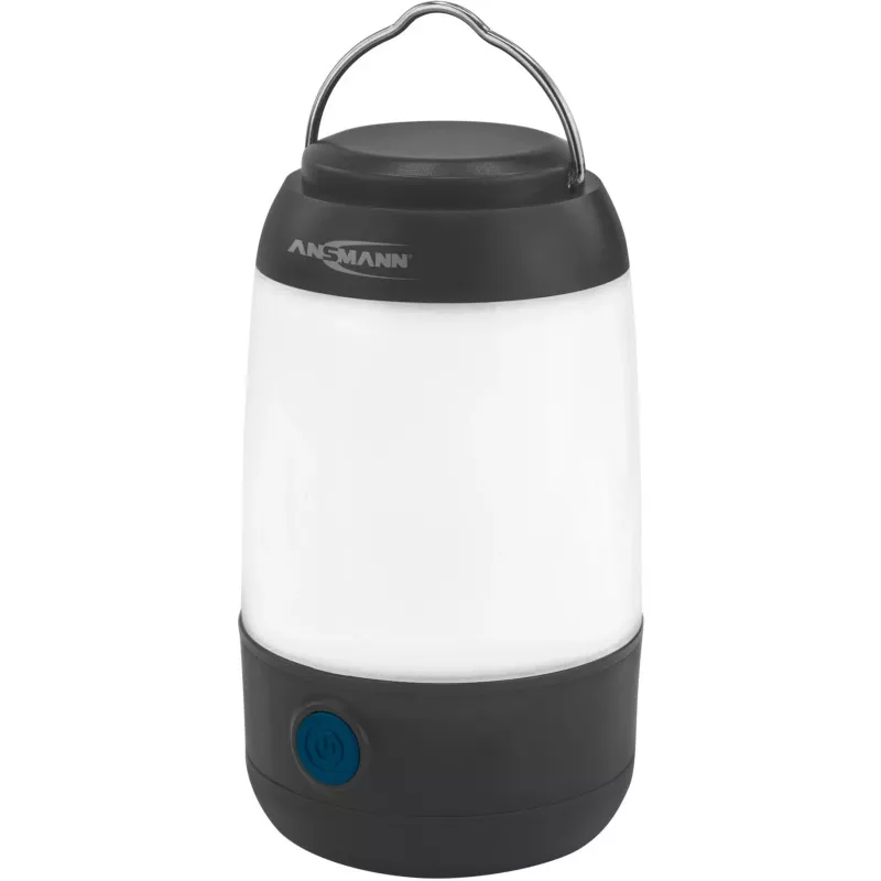 Ansmann Mini 230 lm LED juodas baterijomis maitinamas kempingo žibintas