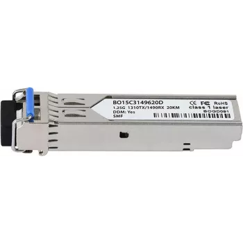BlueOptics SFP-GE-LX-SM1310-BIDI-BO šviesolaidinis tinklo siųstuvas-imtuvas 1250 Mbit/s