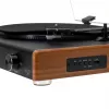 Patefono grotuvas su diržine pavara Adler AD 1915 USB – keraminė plokštelė, 45 RPM, nuolatinės srovės variklis, Bluetooth 5.4, USB išvestis, 2×10 W garsiakalbiai