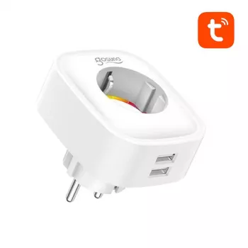 Išmanusis kištukinis lizdas Gosund SP112 su 2xUSB, 16A, Tuya