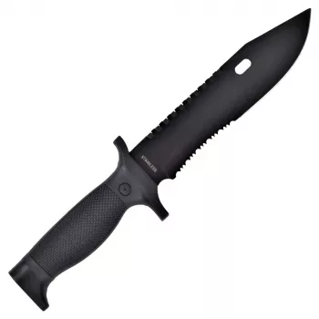 Taktinis peilis SCK 828-6 juodas