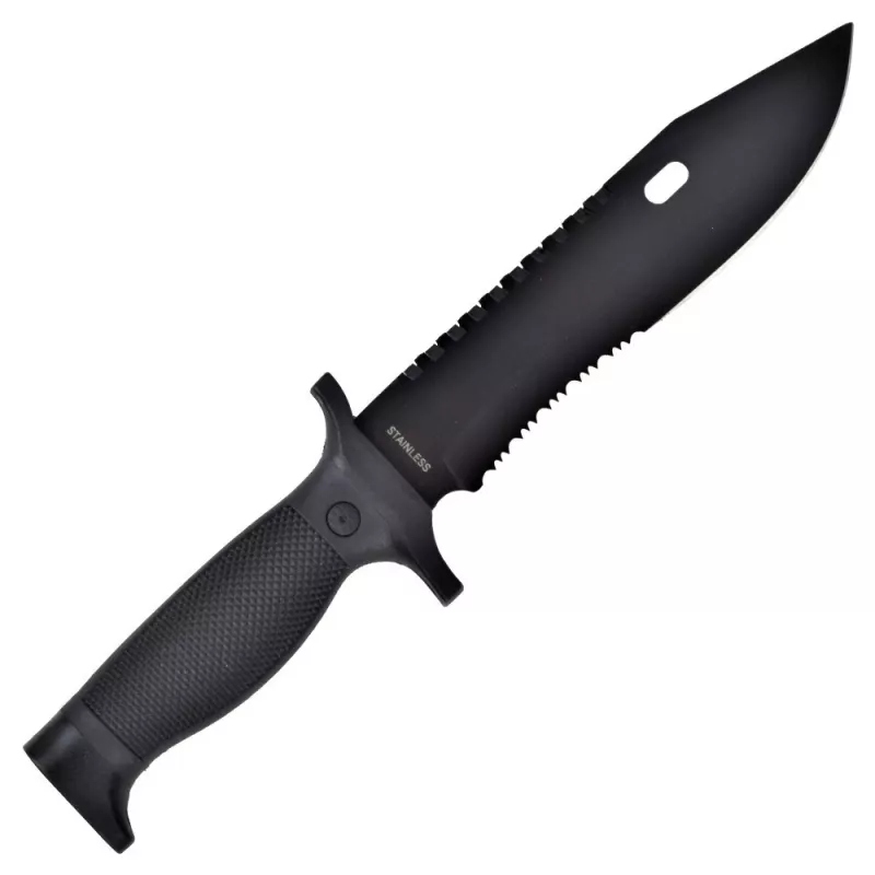 Taktinis peilis SCK 828-6 juodas