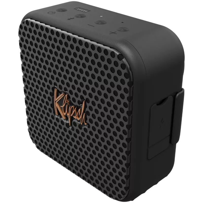 KLIPSCH Austin Black – nešiojamas Bluetooth garsiakalbis
