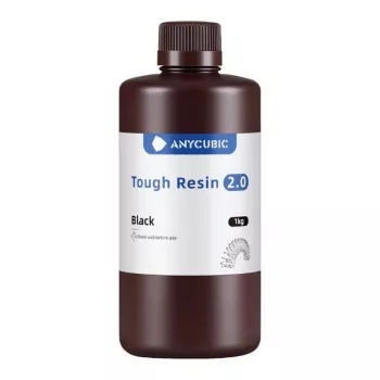 Fotopolimero derva AnyCubic Tough Resin 2.0 juoda 1 kg SRX2BK-101A