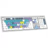 Logickeyboard LKB-RESC-CWMU-UK klaviatūra, skirta DaVinci Resolve, USB, QWERTY anglų