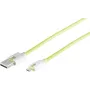 USB laidas S/CONN 14-50003 USB 3.2 Gen 1 0,3 m žalias