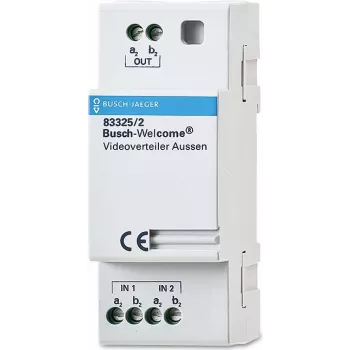 Vaizdo skirstytuvas Busch-Jaeger 2CKA008300A0043, 36×65×90 mm