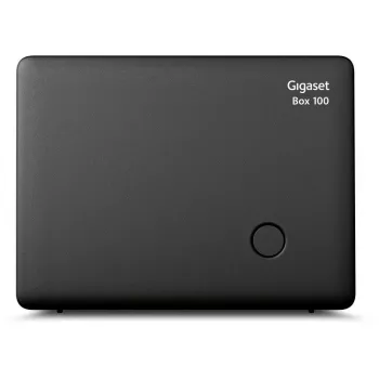 Gigaset Box 100 – Belaidžio telefono bazinė stotelė – ECO DECT/GAP – Juoda (S30852-H2818-B101)
