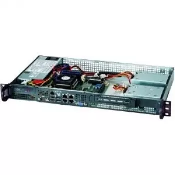 Kompiuterio korpusas Supermicro CSE-505-203B stelažinis (1U) juodas