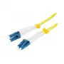 Synergy 21 LWL-2-Faser-Patchk. 10mtr.LC-LC 9/125um OS2 AD 2mm flexible Knickschutztülle - Single- bzw. Monomode-Faser - 10 m